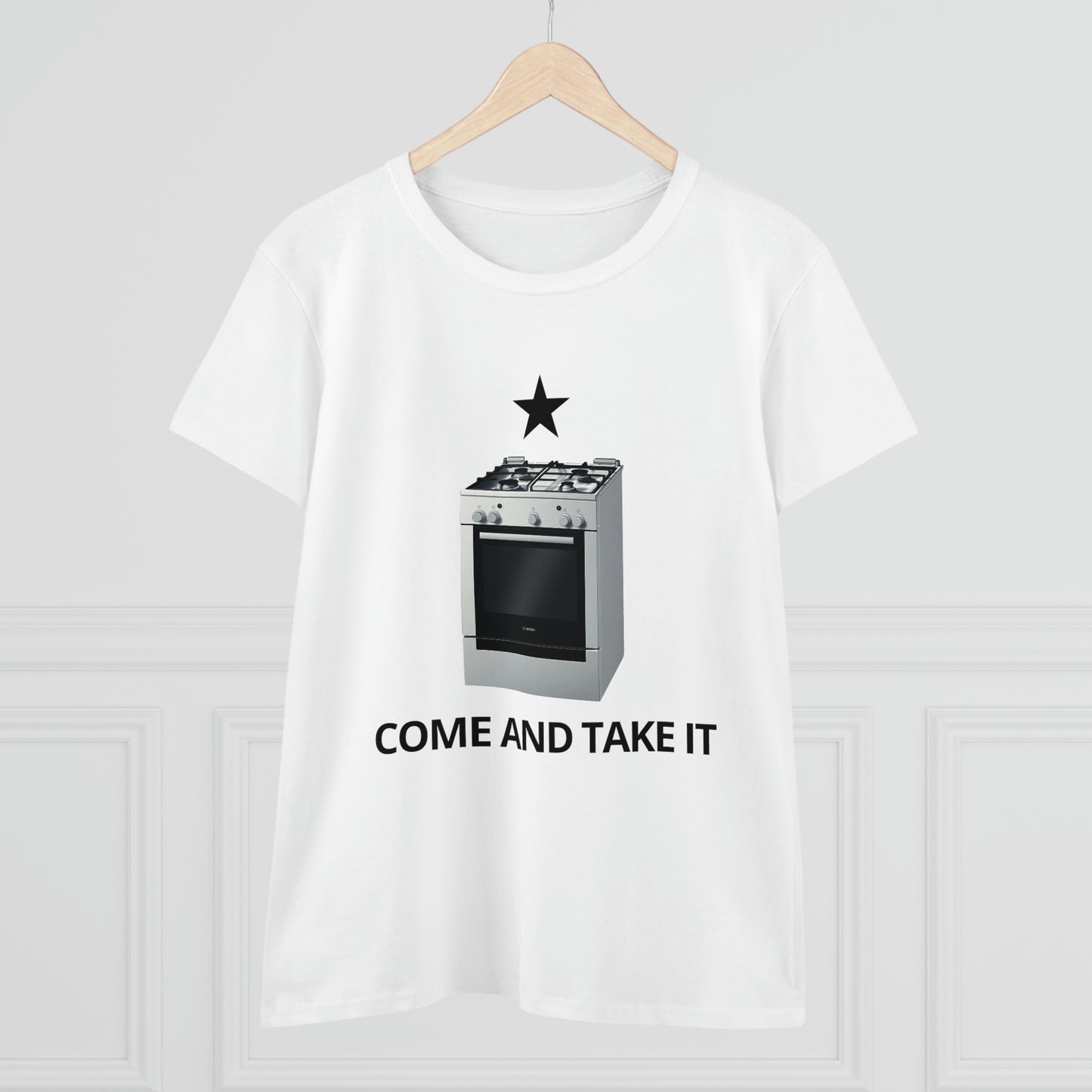Gas Stove Come and Take It | Women's Tee - Rise of The New Media