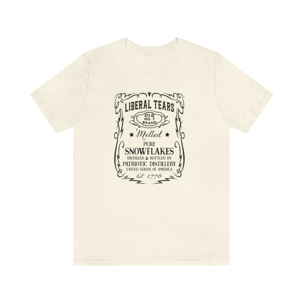 Liberal Tears | Mens/Unisex Short Sleeve T-Shirt - Rise of The New Media