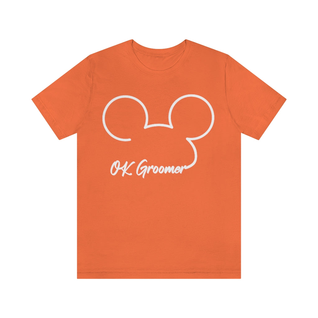OK Groomer | Unisex Short Sleeve T-Shirt - Rise of The New Media