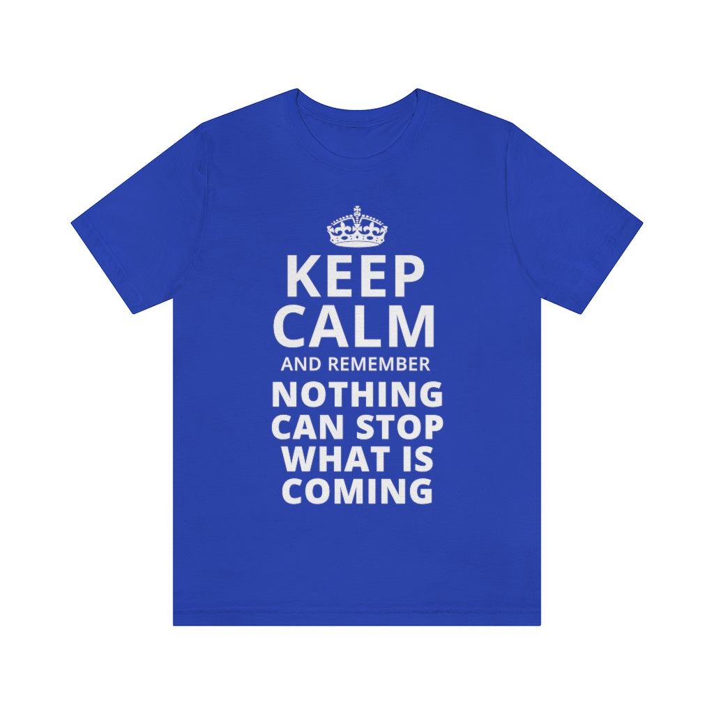 Keep Calm and Remember... | Mens/Unisex Short Sleeve T-Shirt - Rise of The New Media