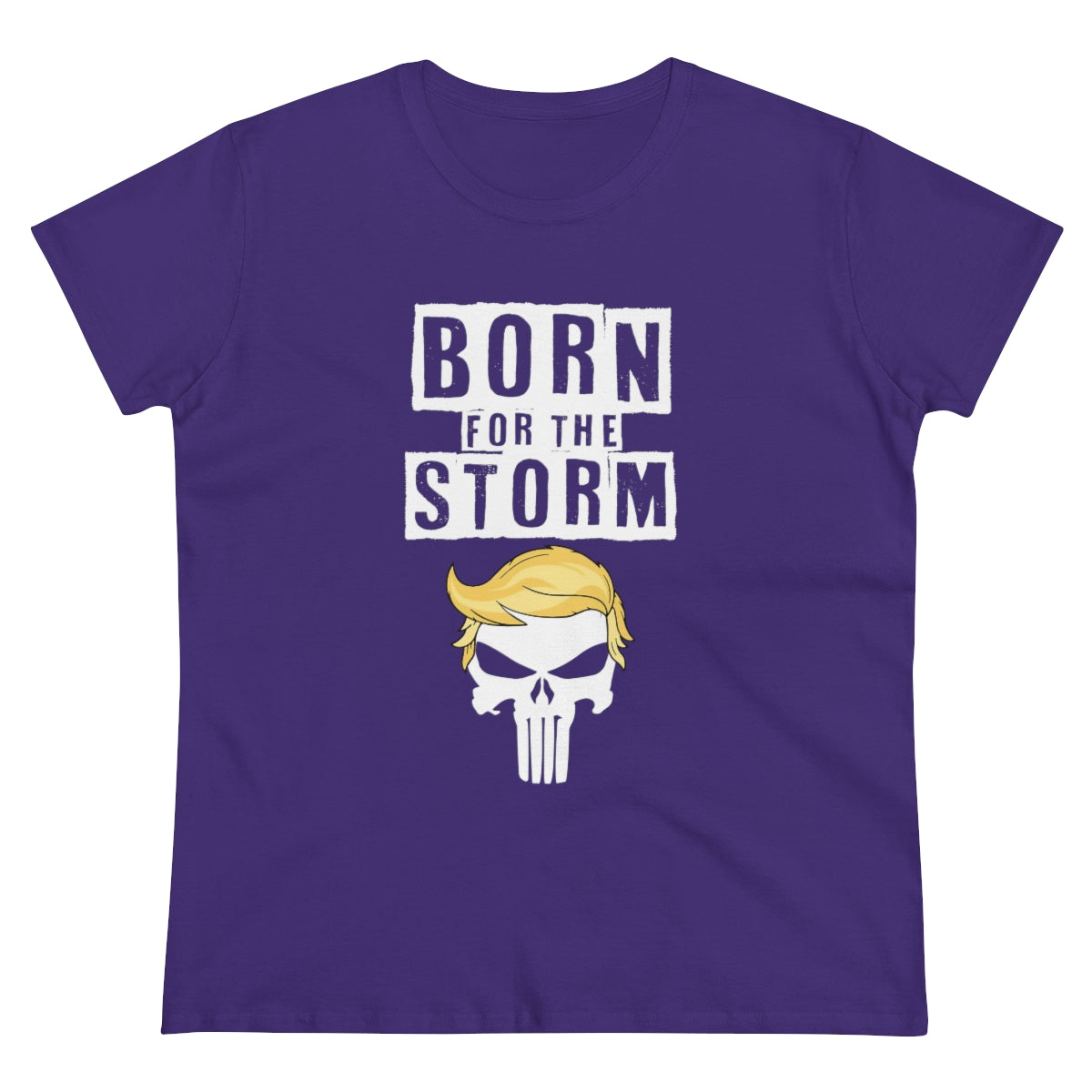 Born For The Storm | Women's Cotton Tee - Rise of The New Media