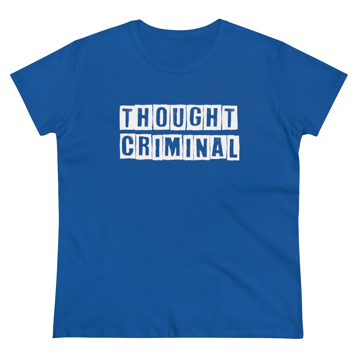 Thought Criminal | Women's Tee - Rise of The New Media