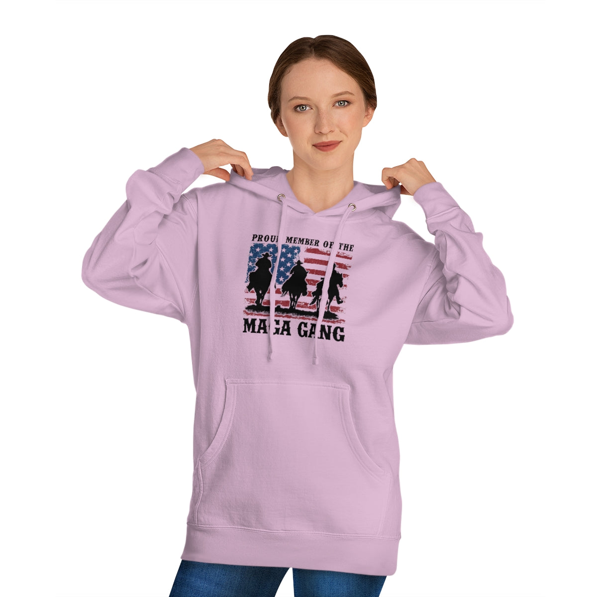 MAGA Gang | Unisex Hooded Sweatshirt - Rise of The New Media