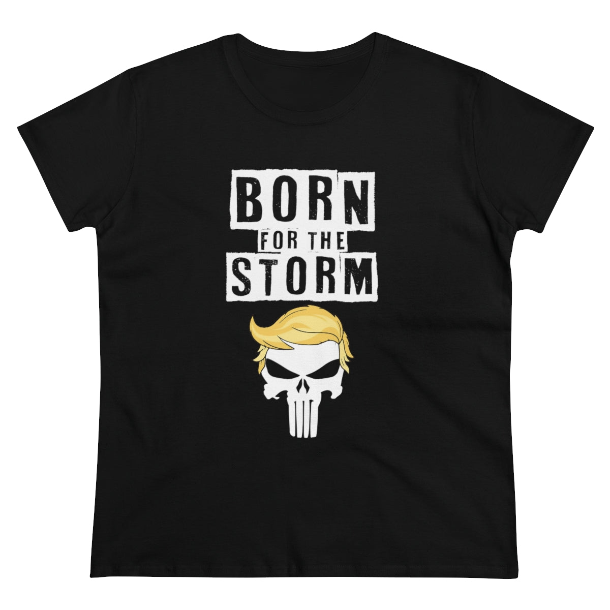 Born For The Storm | Women's Cotton Tee - Rise of The New Media