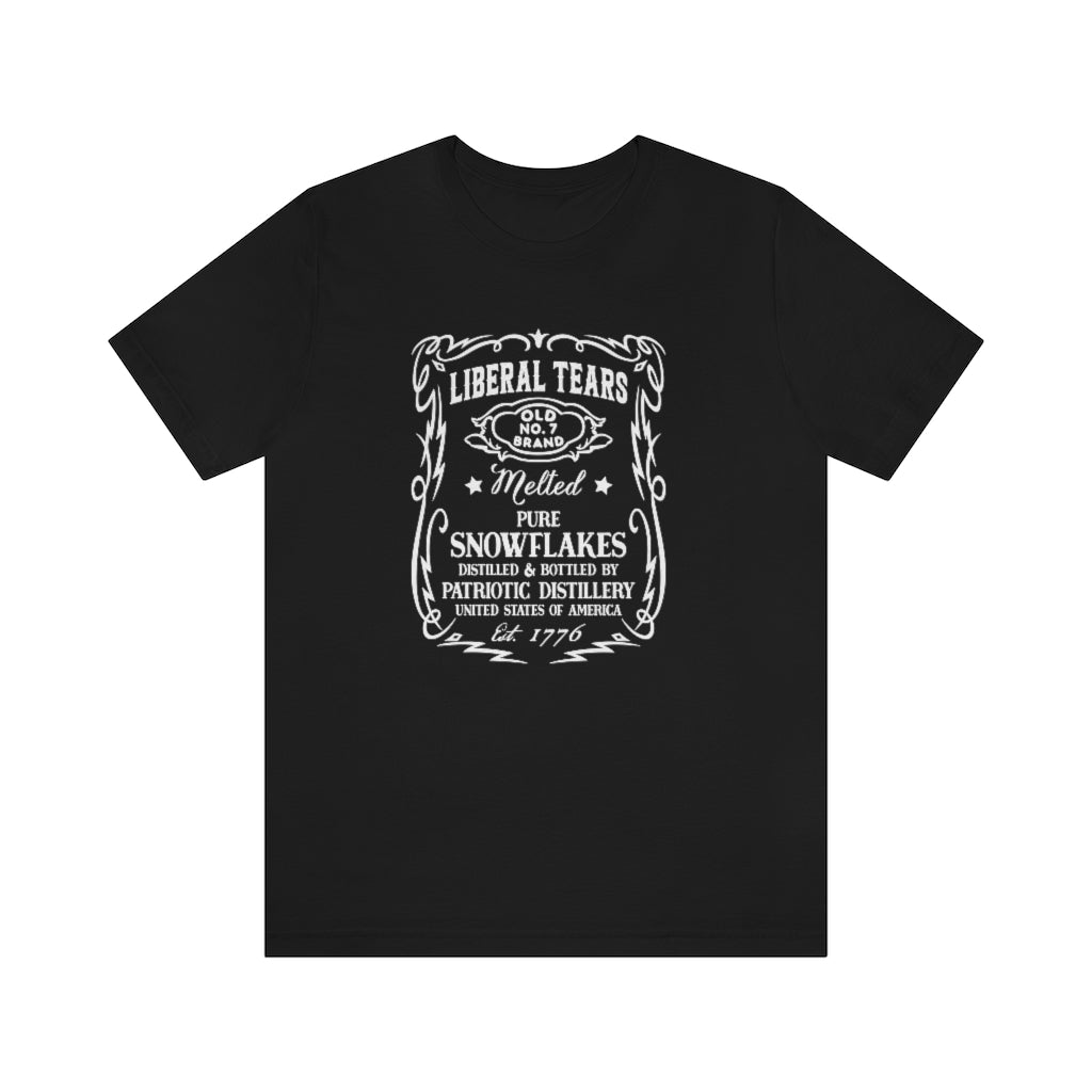Liberal Tears | Mens/Unisex Short Sleeve T-Shirt - Rise of The New Media
