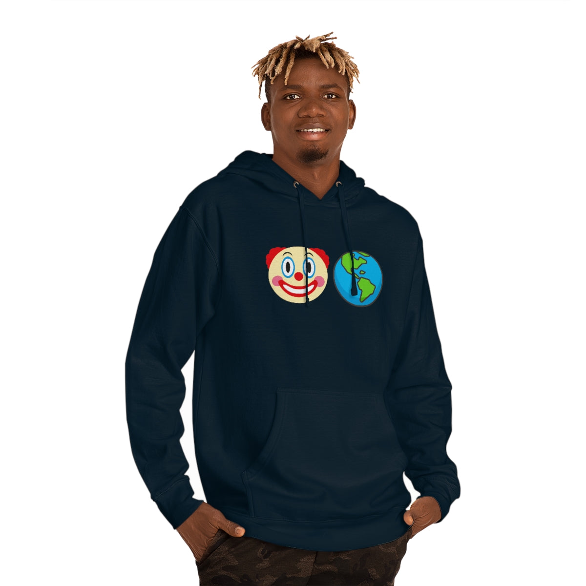 Clown World | Unisex Hooded Sweatshirt - Rise of The New Media