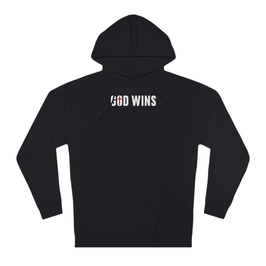 God Wins | Unisex Hooded Sweatshirt - Rise of The New Media