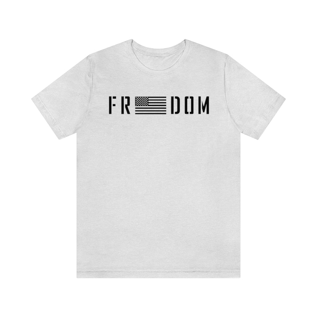 Freedom USA | Mens/Unisex Short Sleeve T-Shirt - Rise of The New Media