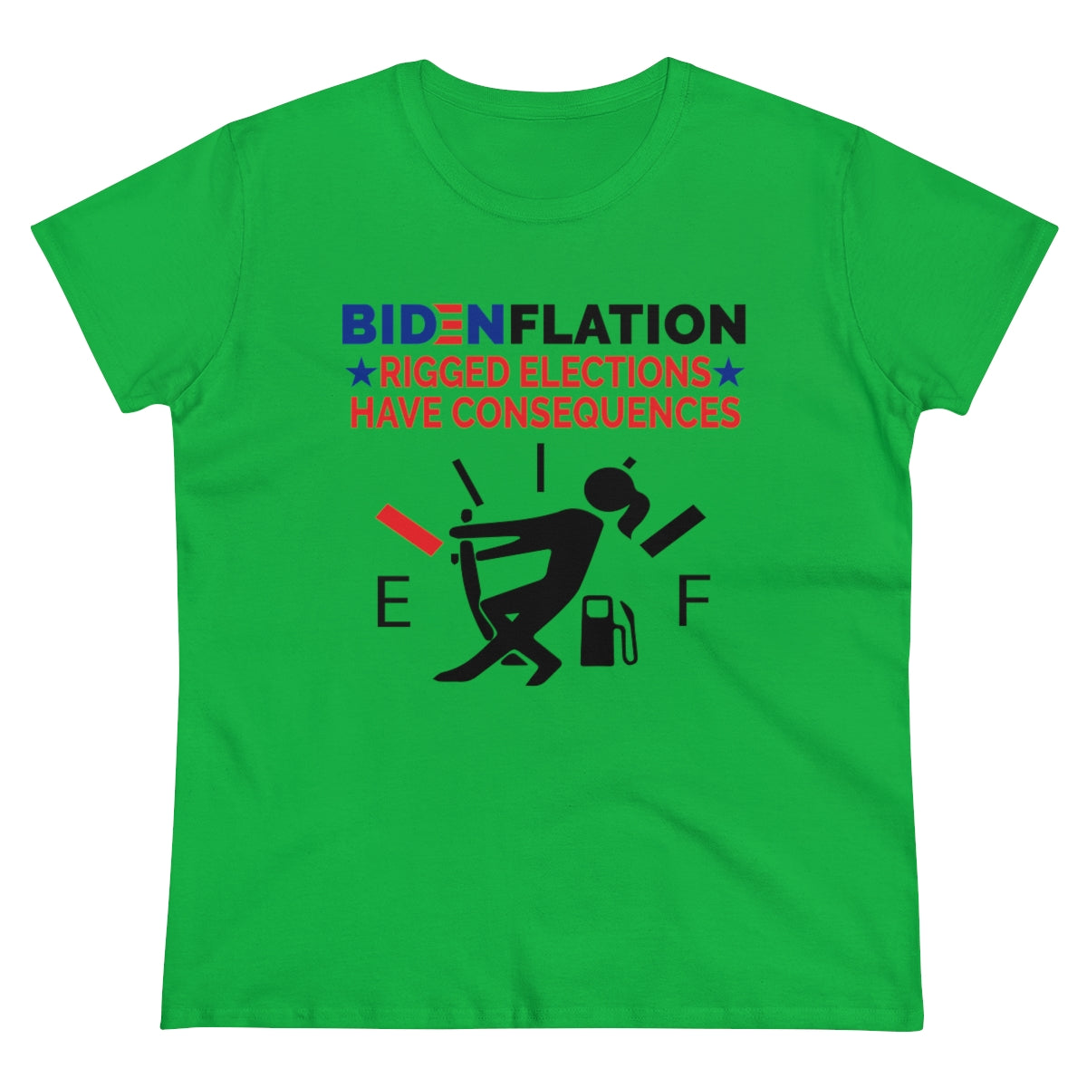 Bidenflation | Women's Tee - Rise of The New Media