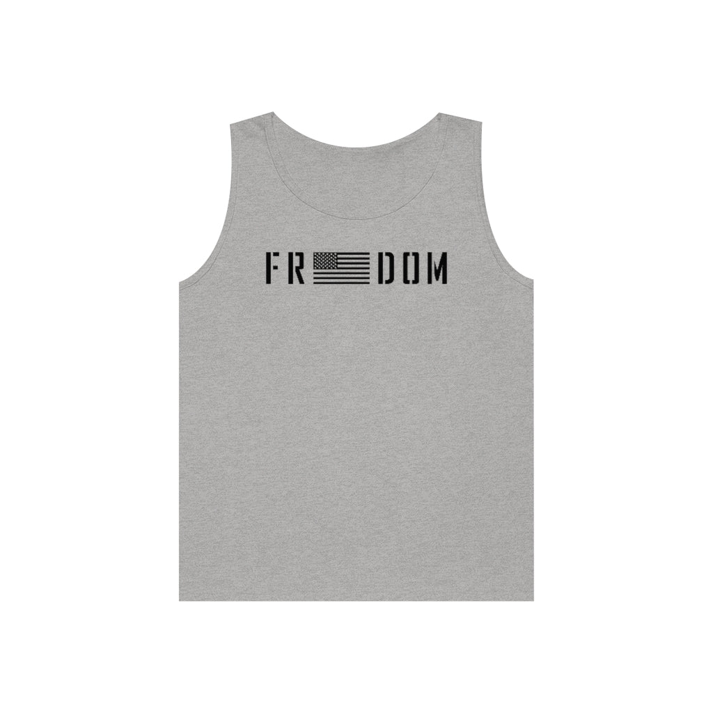 Freedom USA | Men's Heavy Cotton Tank Top - Rise of The New Media