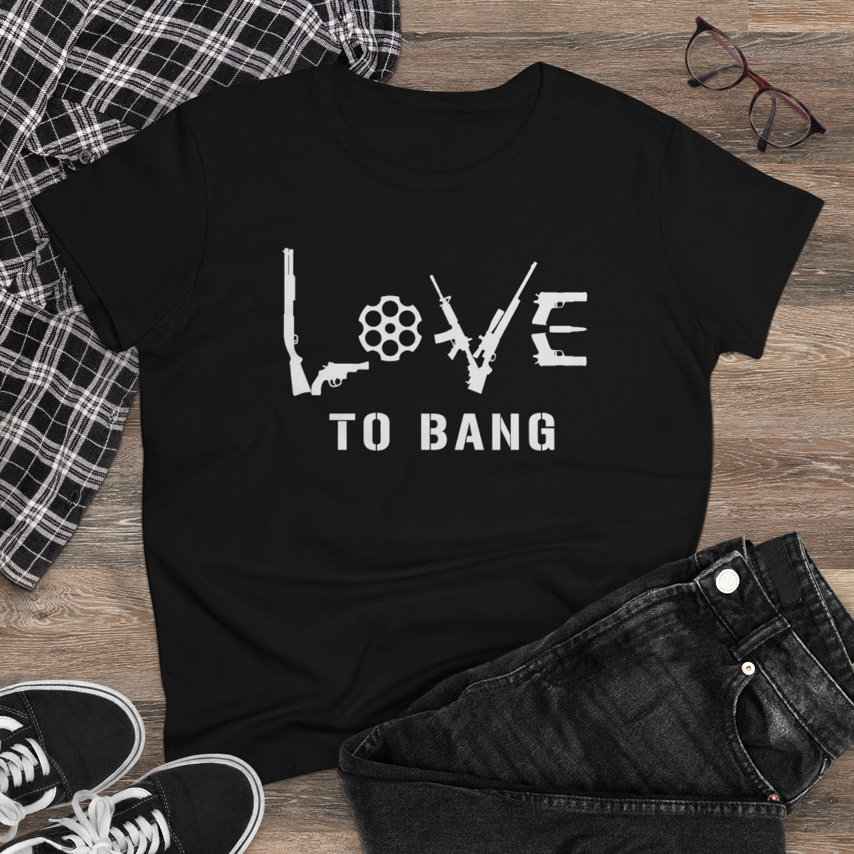 Love To Bang | Women's Tee - Rise of The New Media