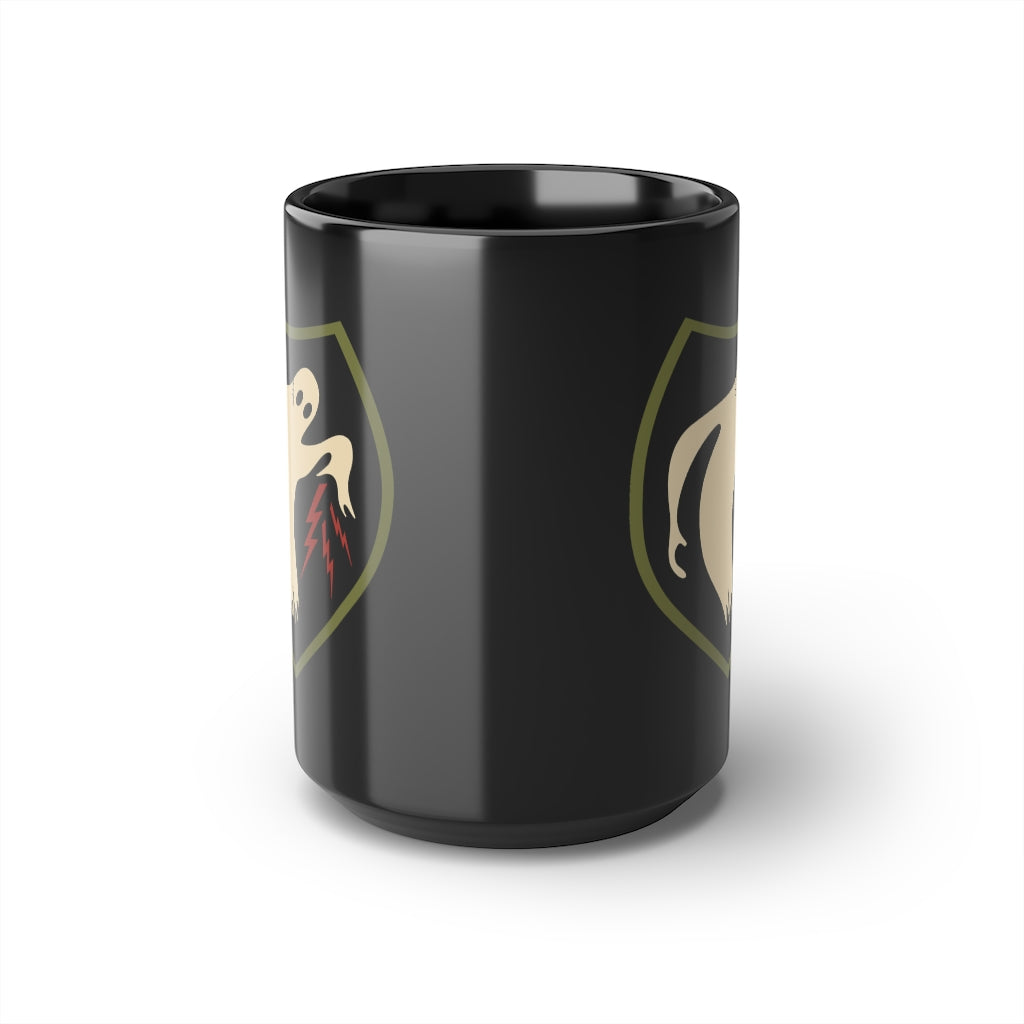 Ghost Army | 15oz Black Mug - Rise of The New Media