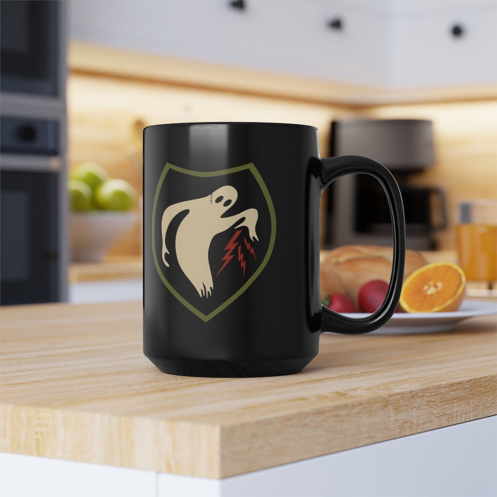 Ghost Army | 15oz Black Mug - Rise of The New Media