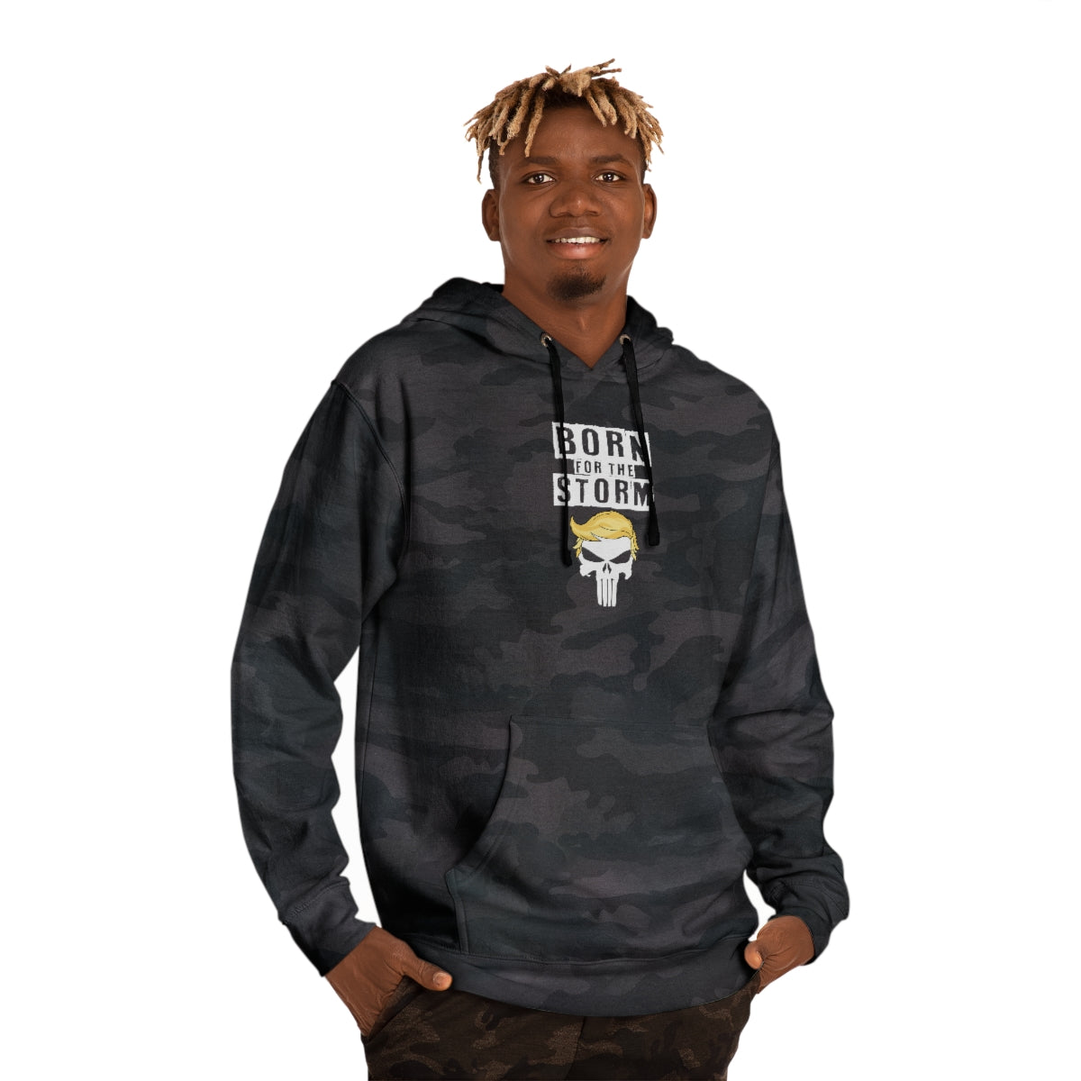 Born For The Storm | Unisex Hooded Sweatshirt - Rise of The New Media