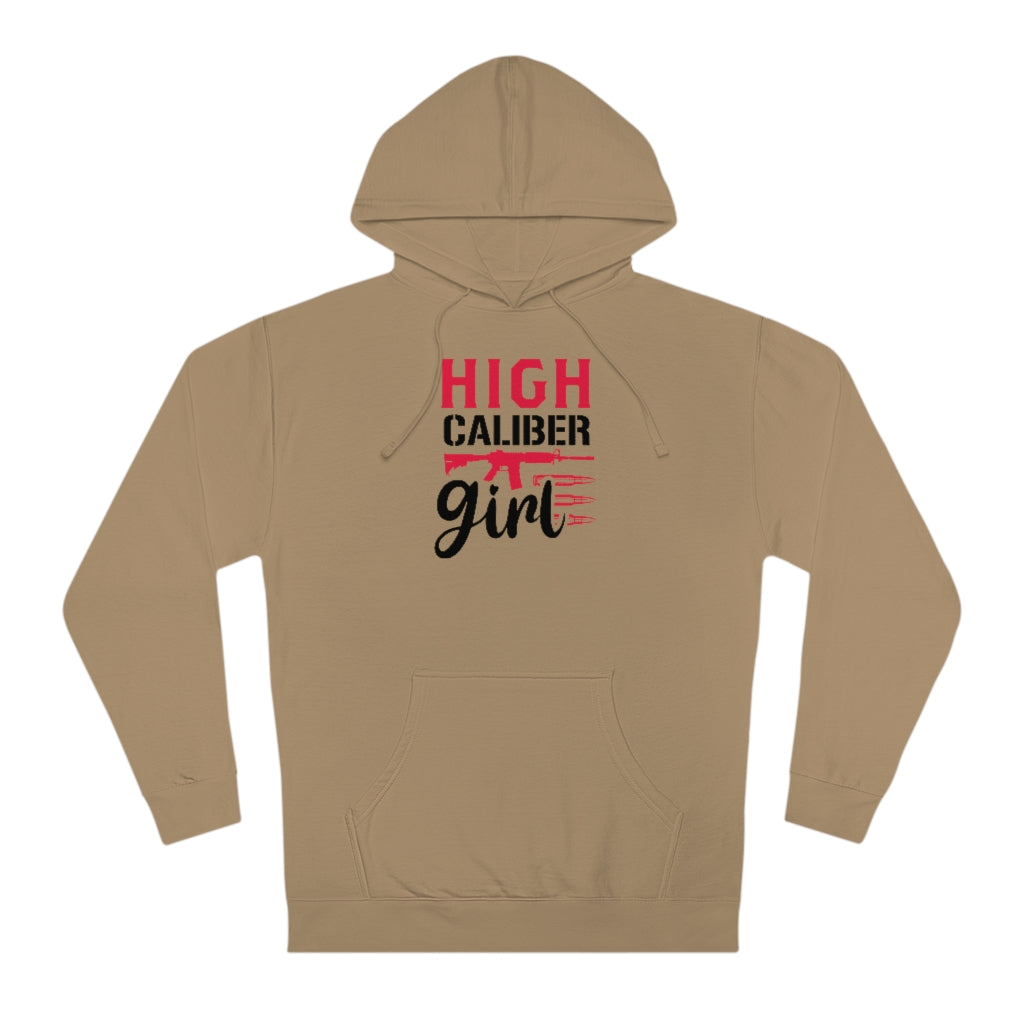 High Caliber Girl | Unisex Hooded Sweatshirt - Rise of The New Media