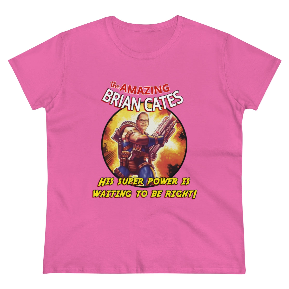 The Amazing Brian Cates | Women's Tee - Rise of The New Media