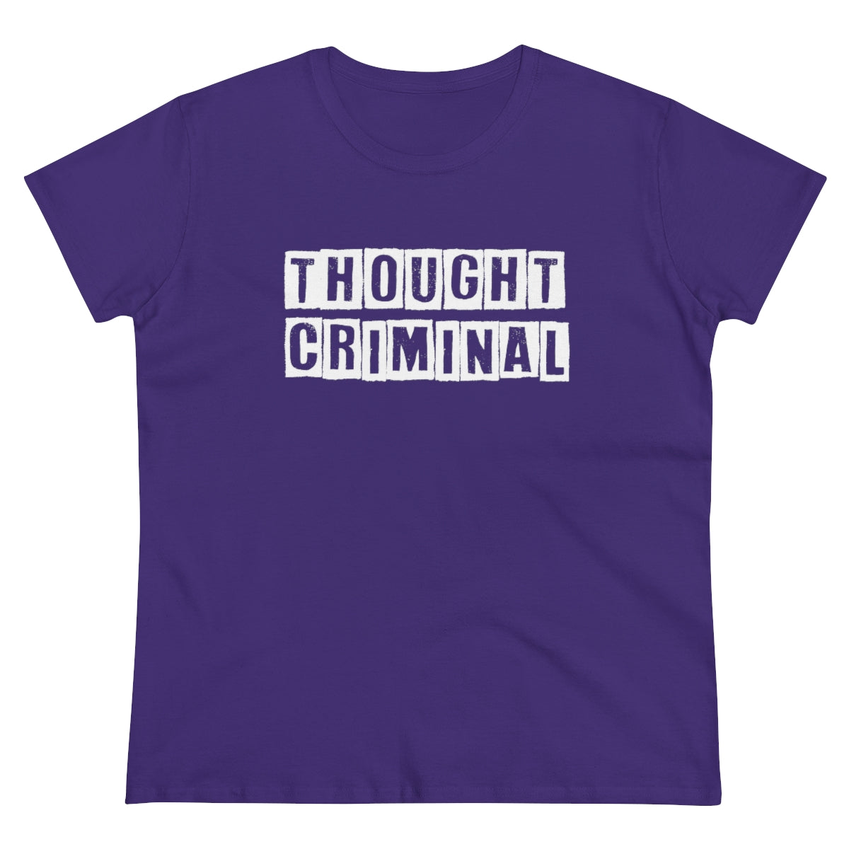 Thought Criminal | Women's Tee - Rise of The New Media