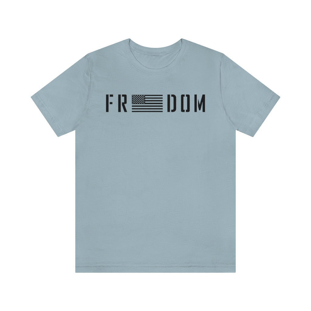 Freedom USA | Mens/Unisex Short Sleeve T-Shirt - Rise of The New Media