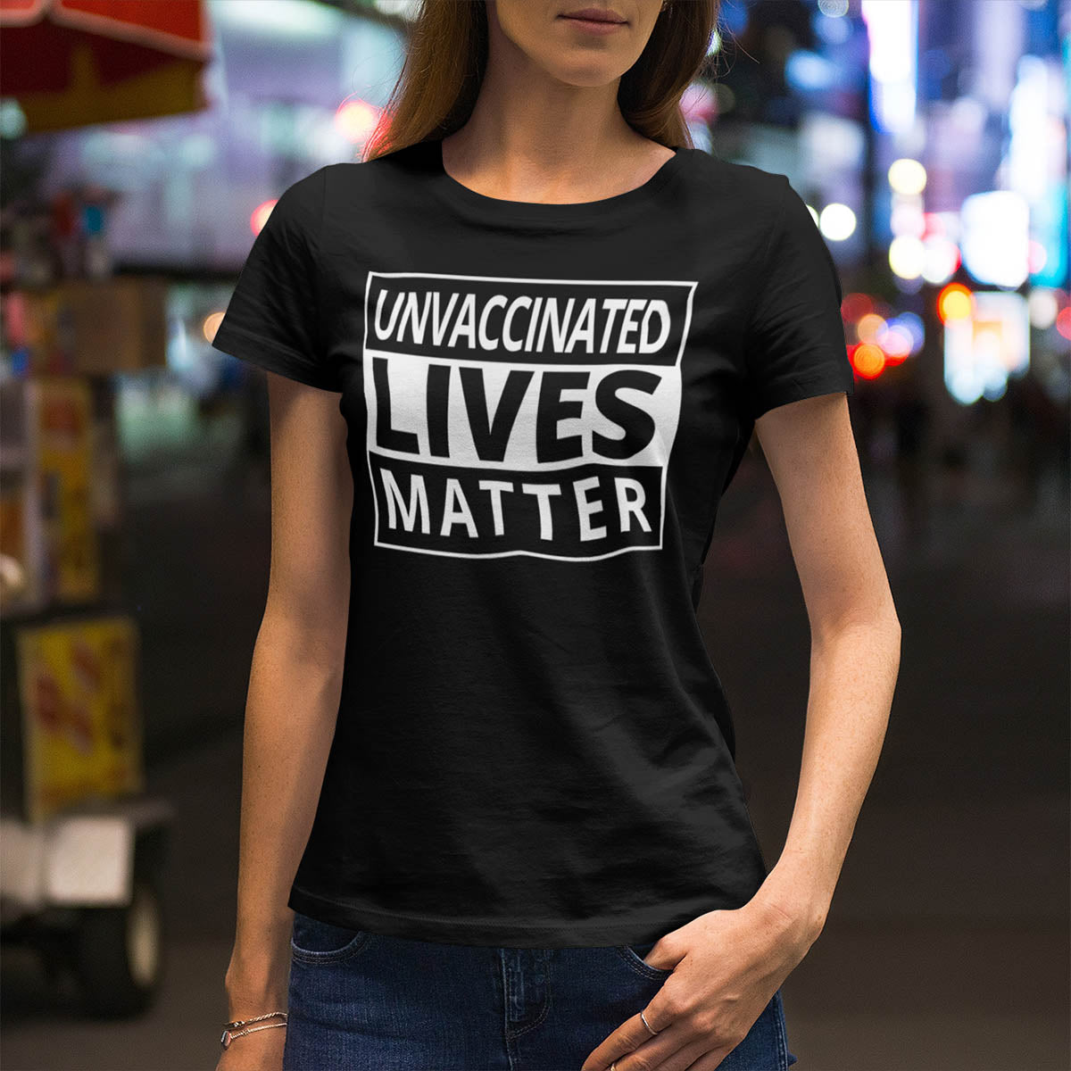 Unvaccinated Lives Matter | Unisex Short Sleeve T-Shirt - Rise of The New Media
