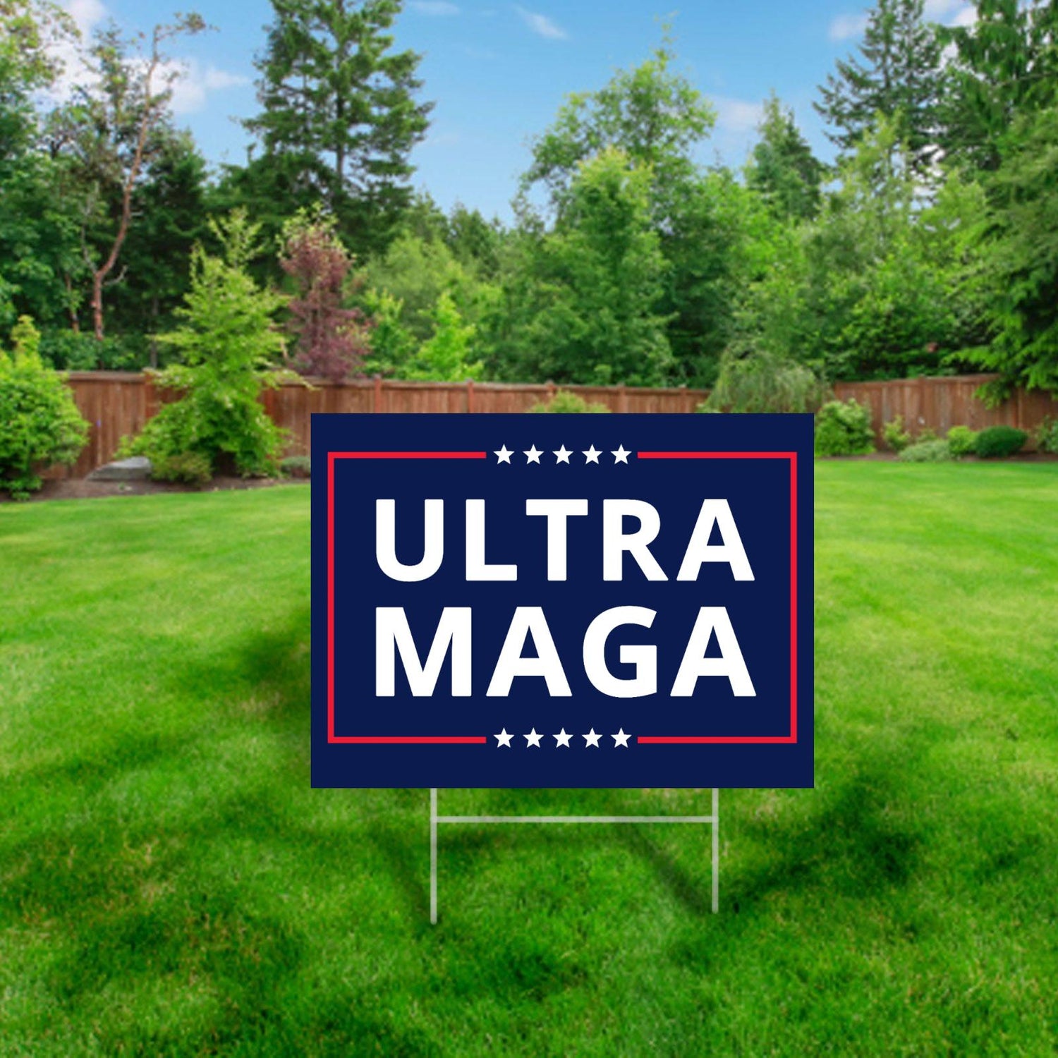 Double-sided Yard Signs