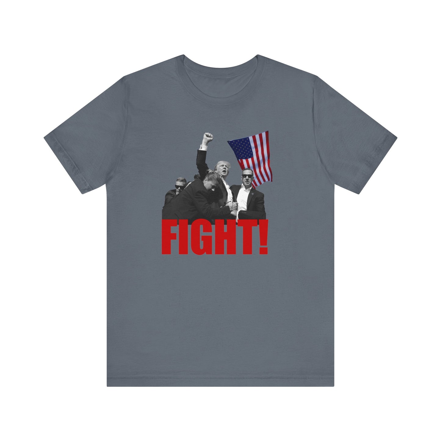 Trump Fight! | Mens/Unisex Short Sleeve T-Shirt