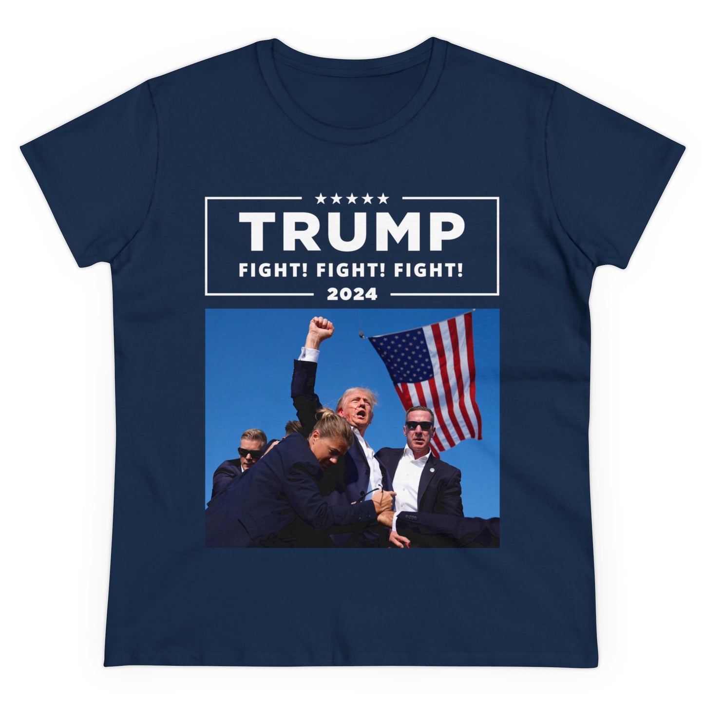 Trump 2024 Fight! Fight! Fight! | Women's Tee