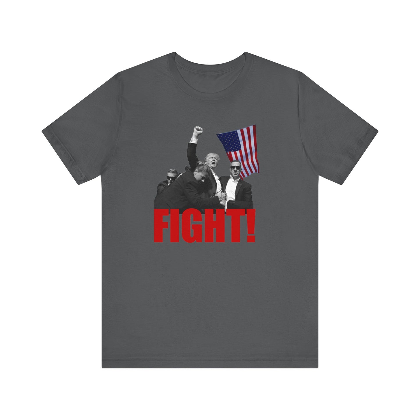 Trump Fight! | Mens/Unisex Short Sleeve T-Shirt