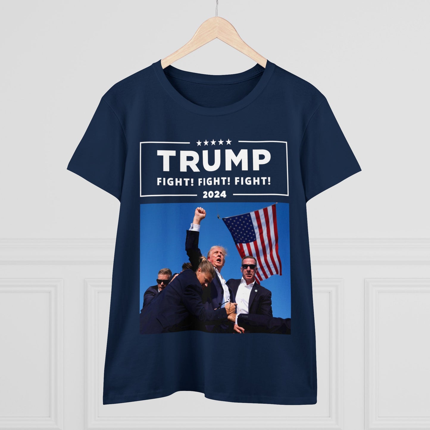 Trump 2024 Fight! Fight! Fight! | Women's Tee