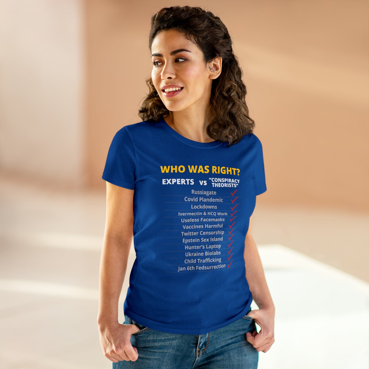 Who Was Right? | Women's Tee