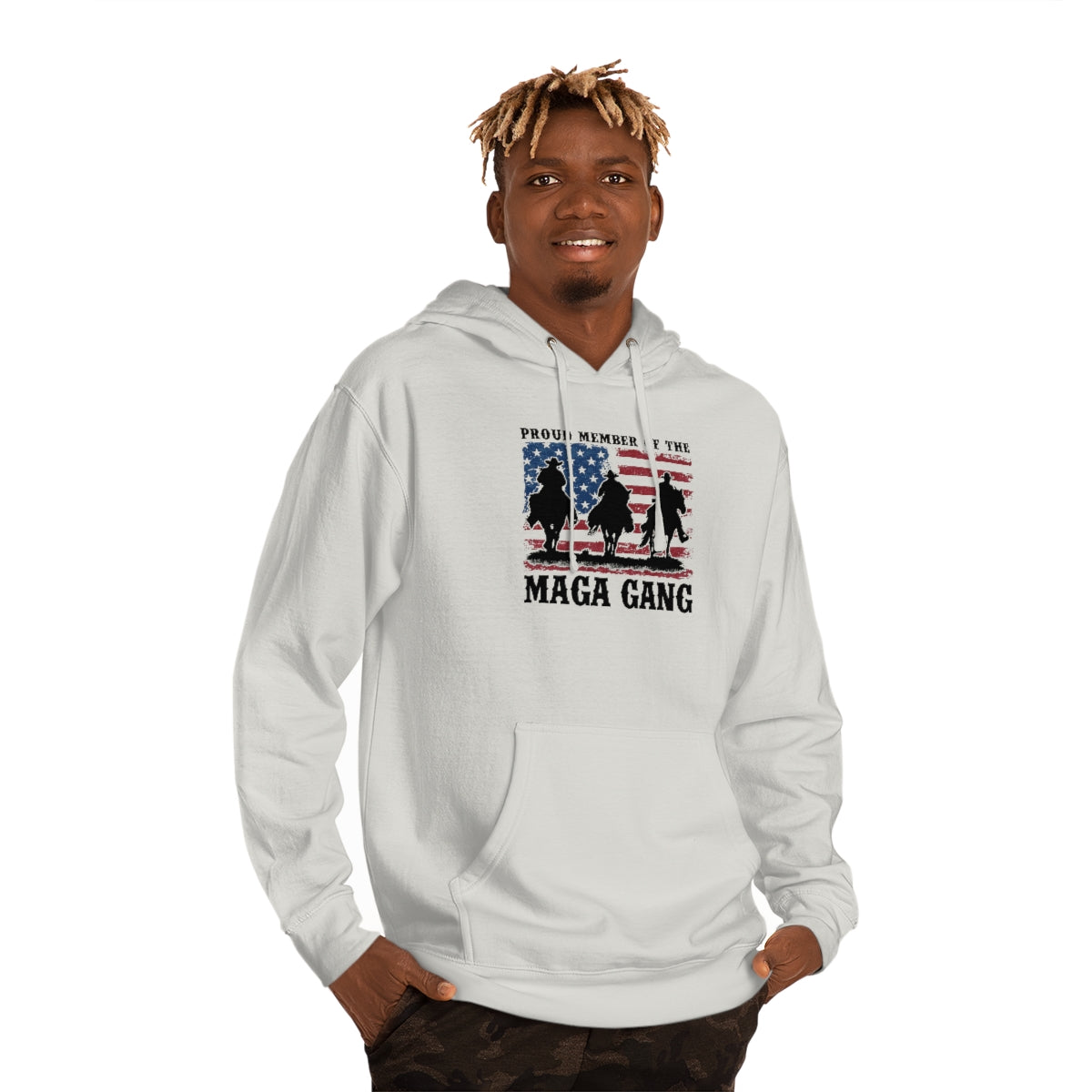 MAGA Gang | Unisex Hooded Sweatshirt - Rise of The New Media