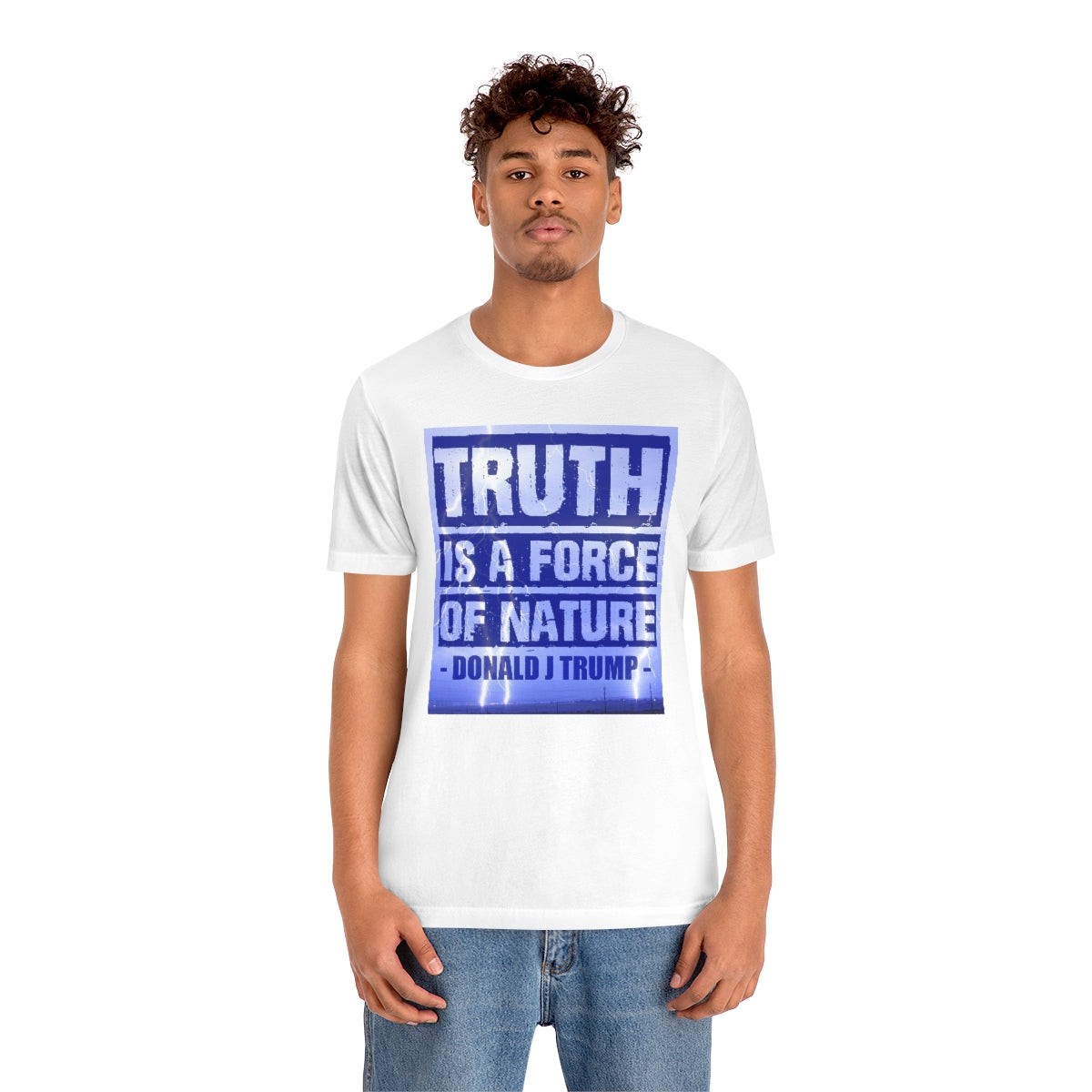 Truth is a Force of Nature | Mens/Unisex Short Sleeve T-Shirt - Rise of The New Media