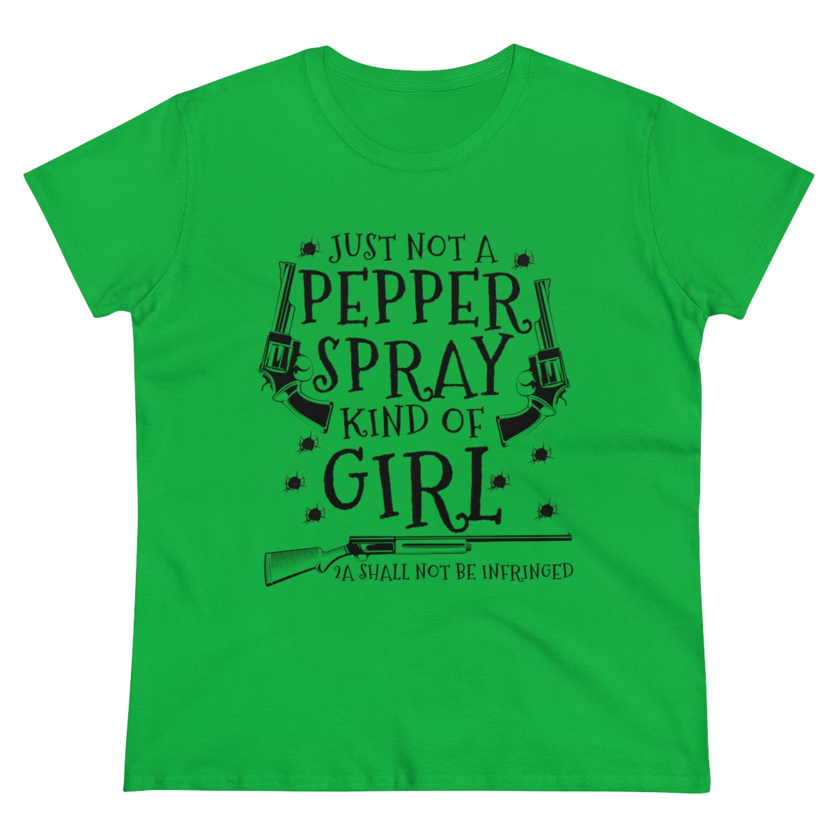 Just Not A Pepper Spray Kind of Girl | Women's Tee - Rise of The New Media