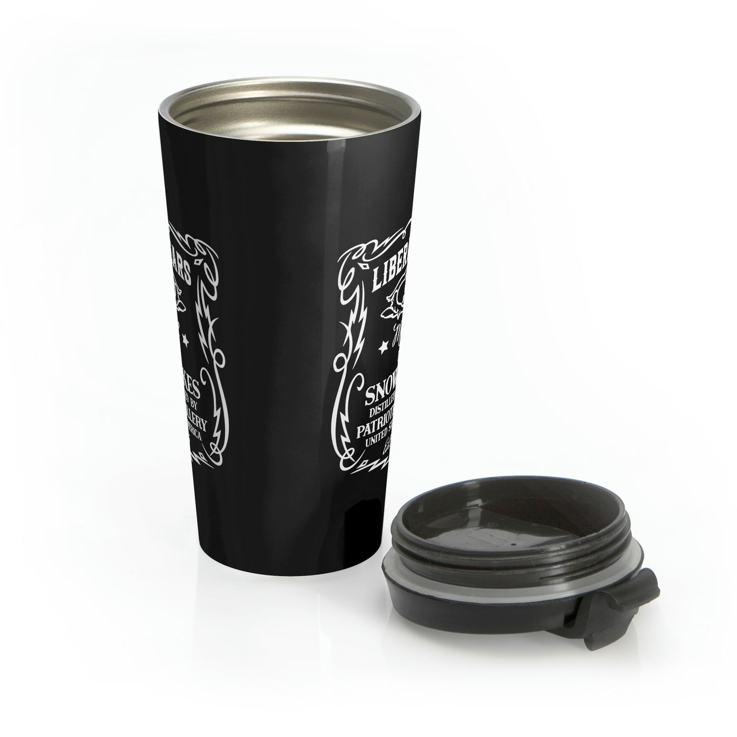 Liberal Tears | 15oz Stainless Steel Travel Mug - Rise of The New Media