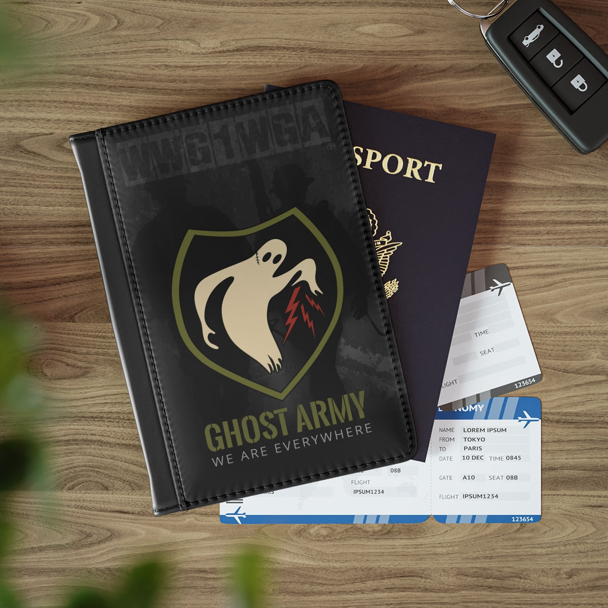 Ghost Army Passport Cover - Rise of The New Media
