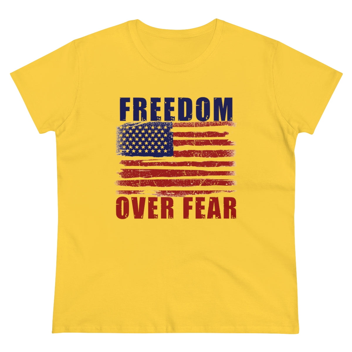 Freedom Over Fear | Women's Tee - Rise of The New Media