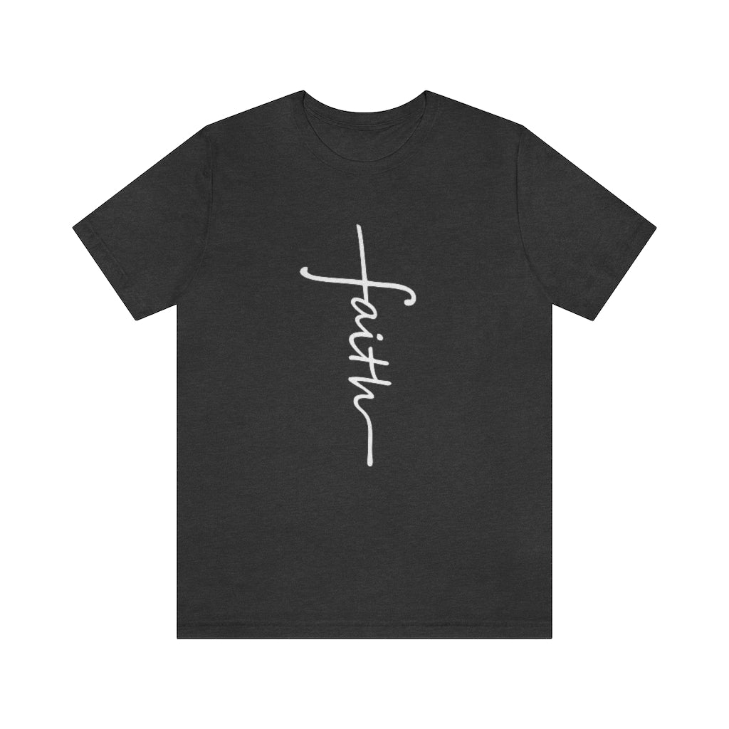Faith | Mens/Unisex Short Sleeve T-Shirt - Rise of The New Media