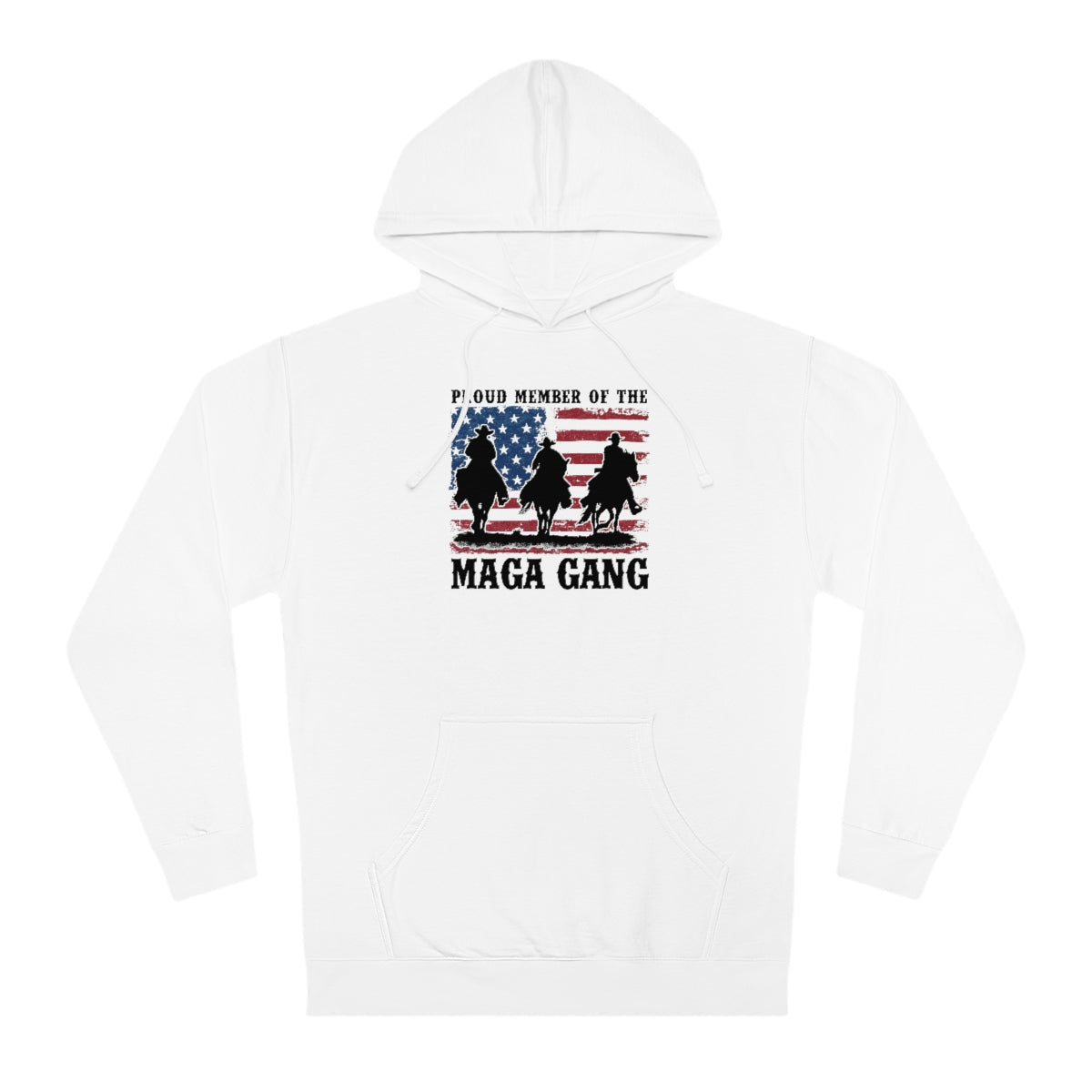 MAGA Gang | Unisex Hooded Sweatshirt - Rise of The New Media