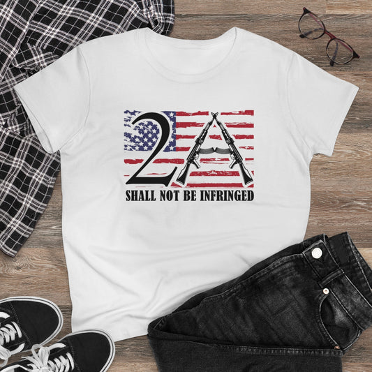 2A Shall Not Be Infringed | Women's Tee - Rise of The New Media