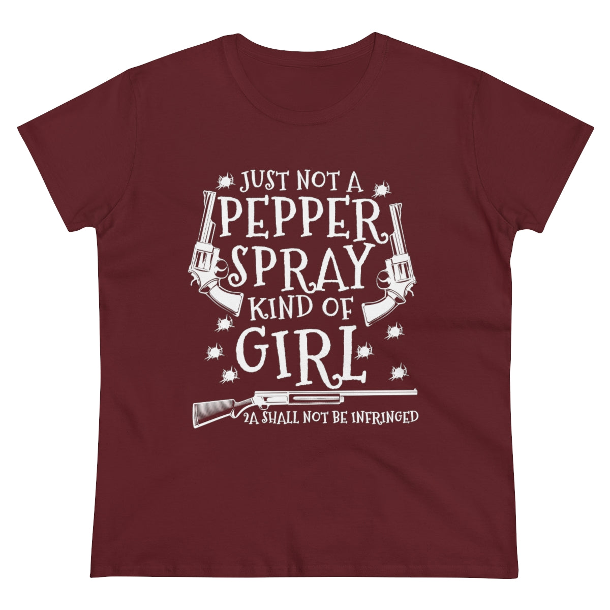 Just Not A Pepper Spray Kind of Girl | Women's Tee - Rise of The New Media
