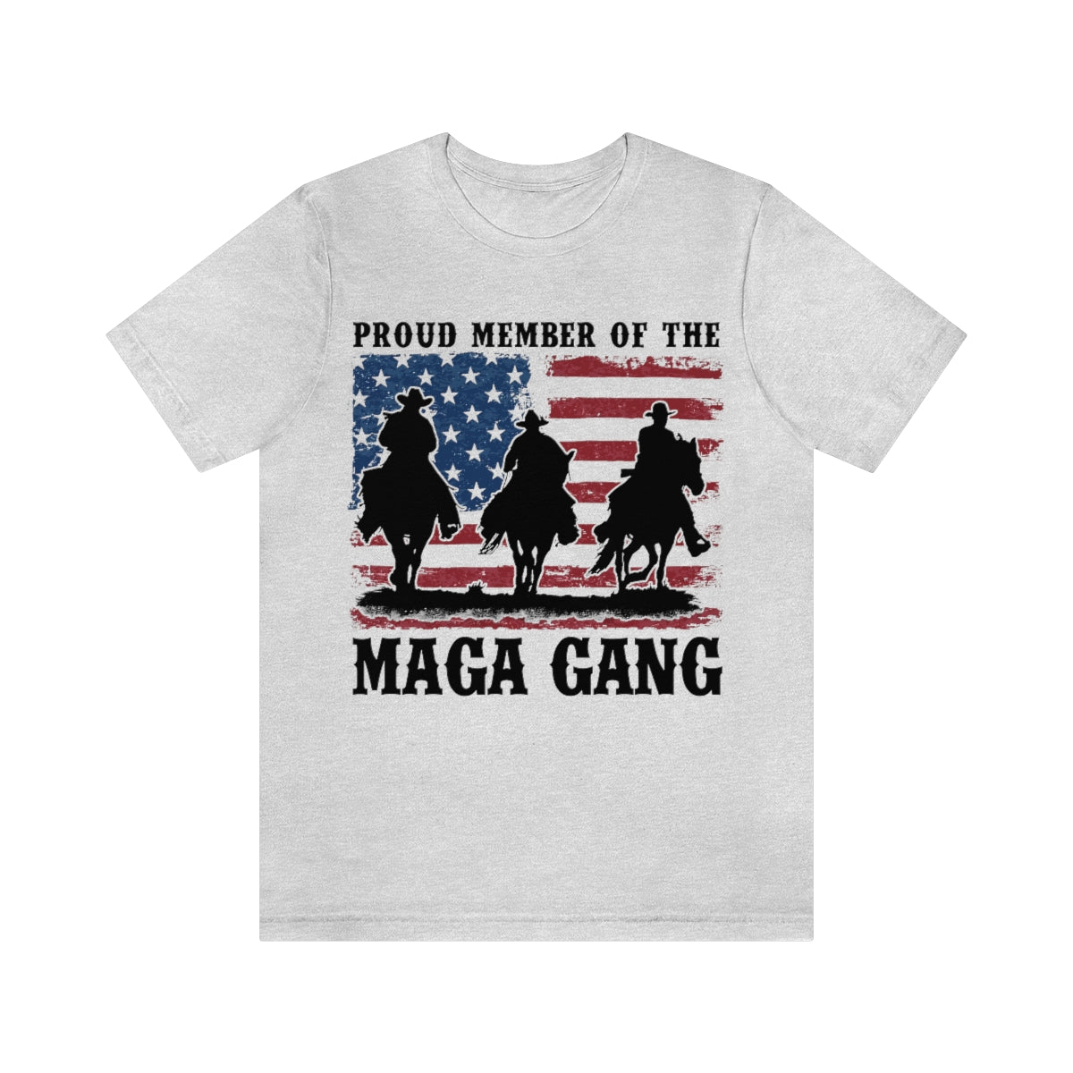 MAGA Gang | Mens/Unisex Short Sleeve T-Shirt - Rise of The New Media