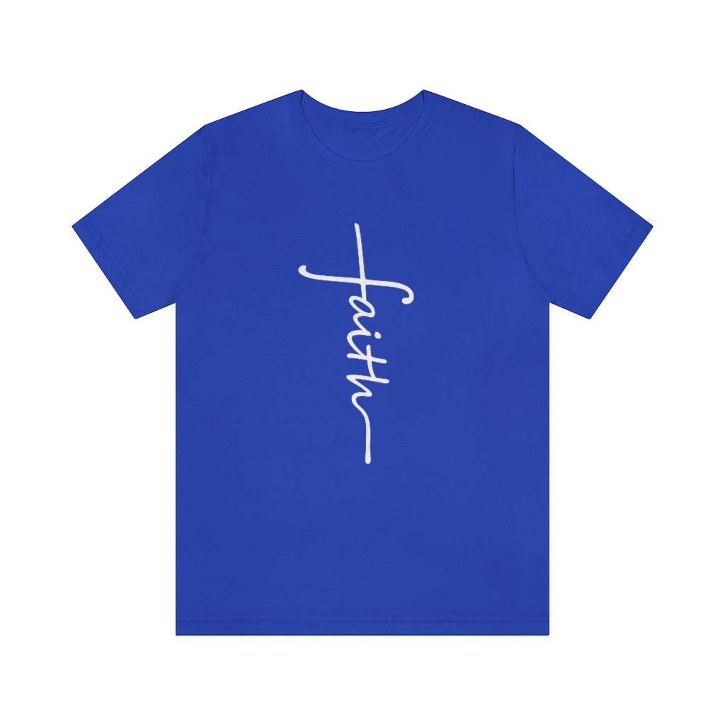 Faith | Mens/Unisex Short Sleeve T-Shirt - Rise of The New Media