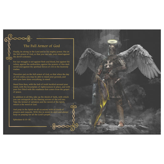 The Full Armor of God Canvas Print - Rise of The New Media