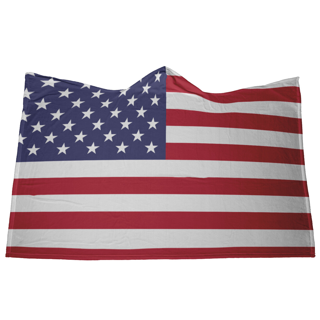 USA Flag Hooded Blanket - Rise of The New Media