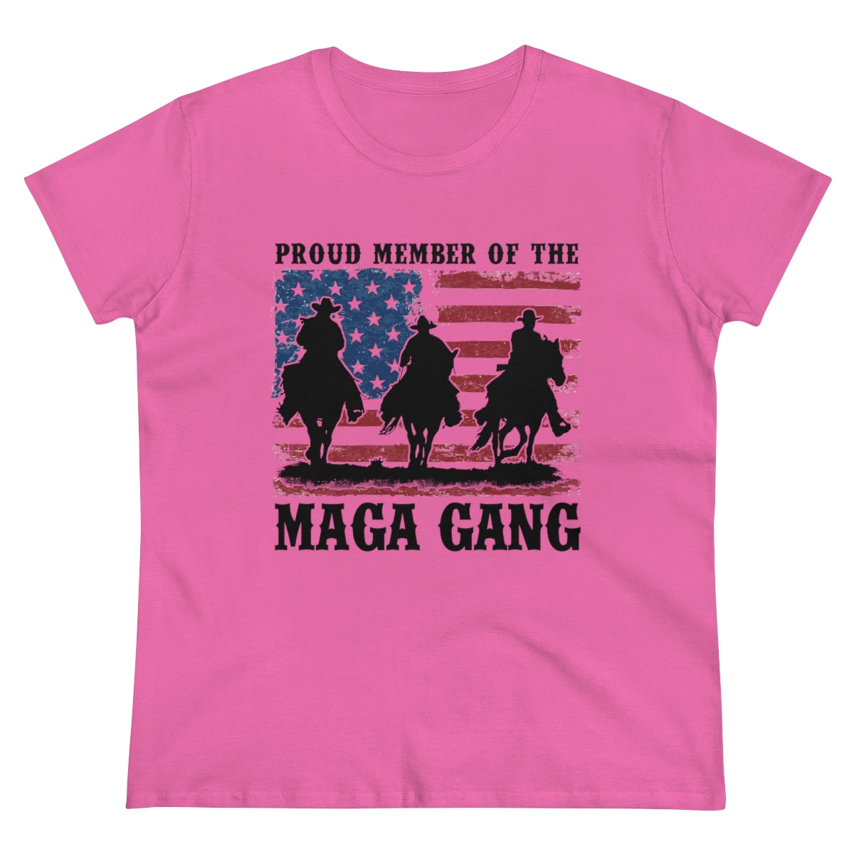 MAGA Gang | Women's Tee - Rise of The New Media