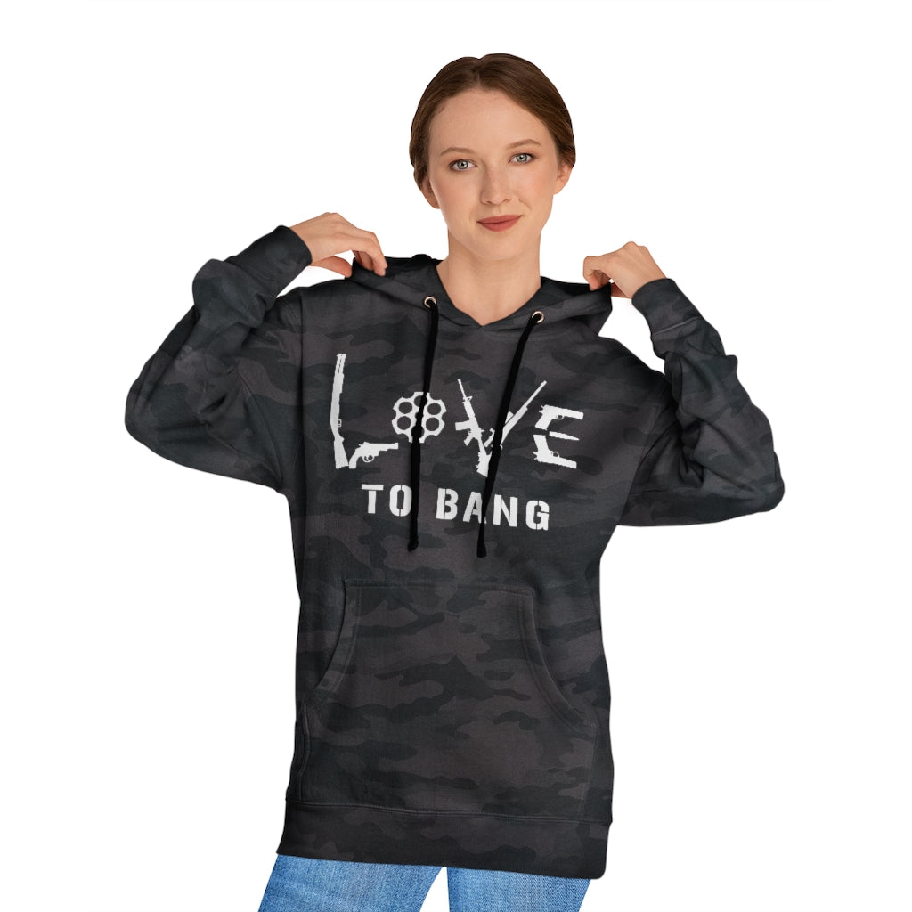 Love To Bang | Unisex Hooded Sweatshirt - Rise of The New Media