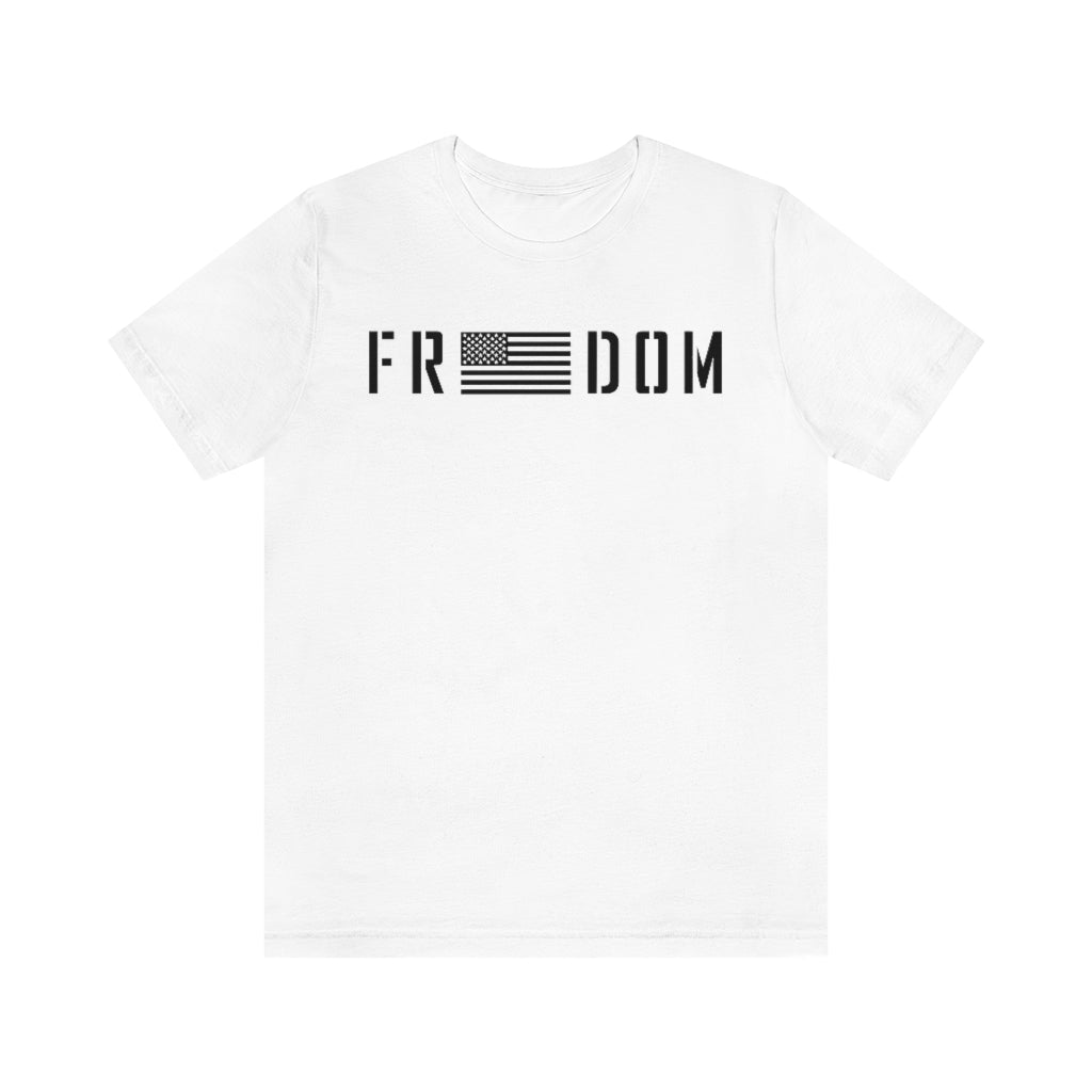 Freedom USA | Mens/Unisex Short Sleeve T-Shirt - Rise of The New Media