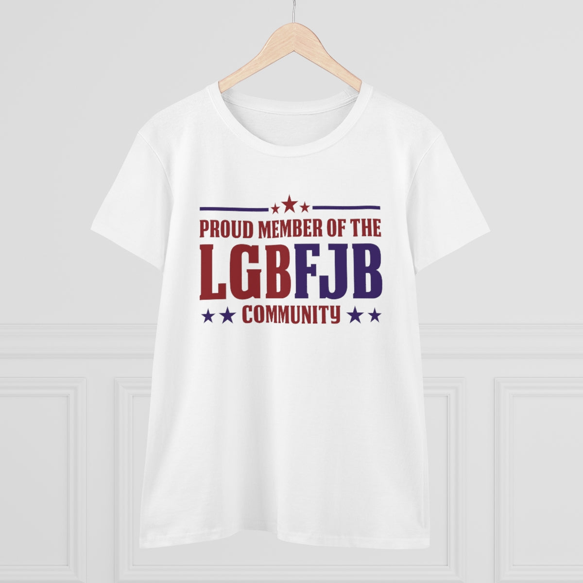 Proud Member of the LGBFJB Community | Women's Tee - Rise of The New Media