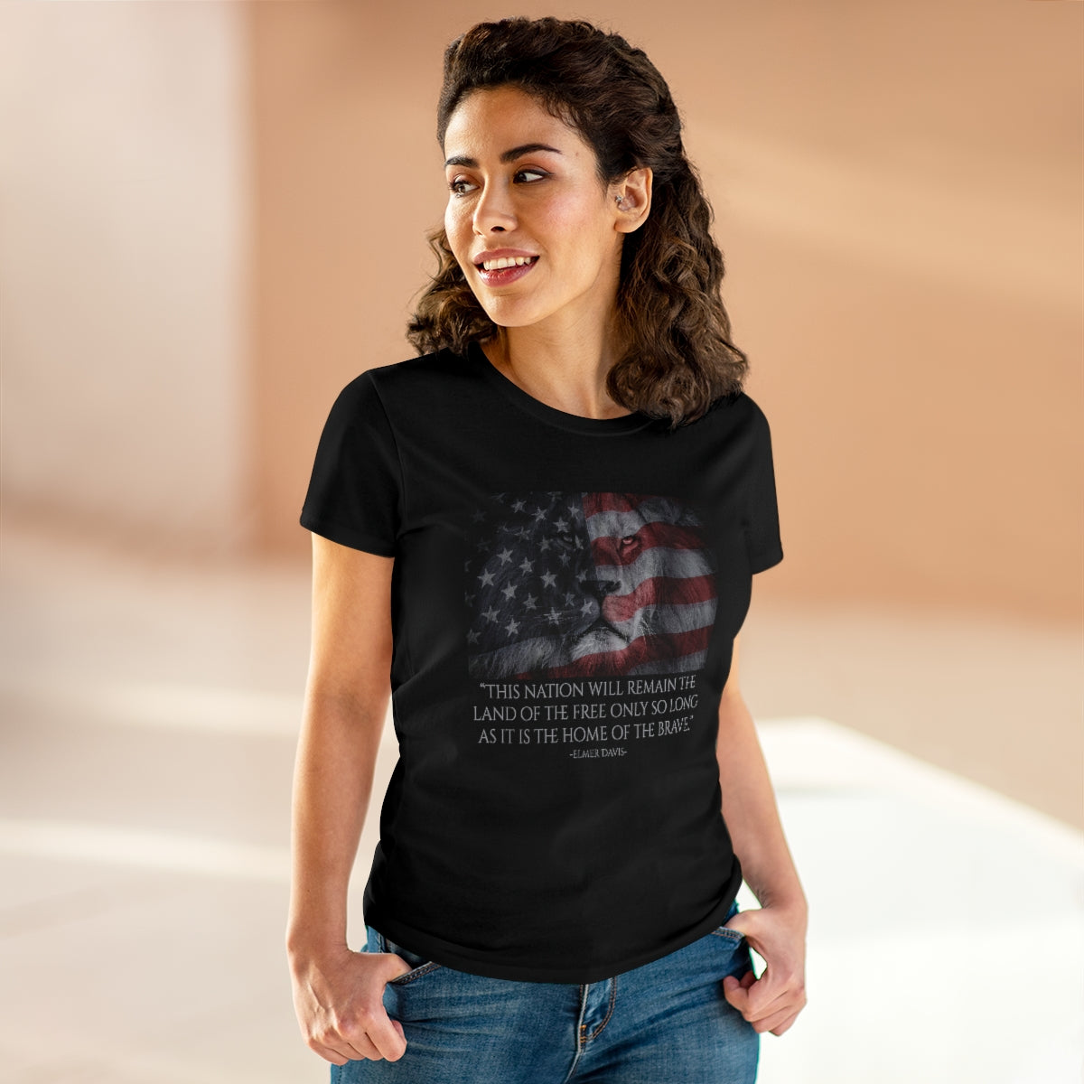 Land Of The Free | Women's Tee - Rise of The New Media