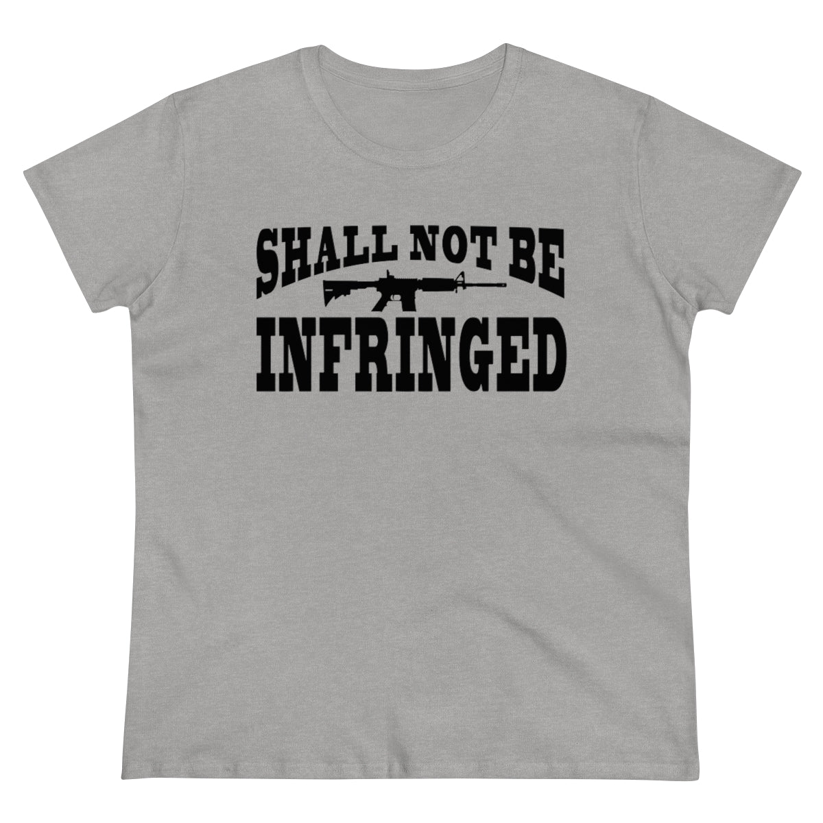 Shall Not Be Infringed | Women's Tee - Rise of The New Media