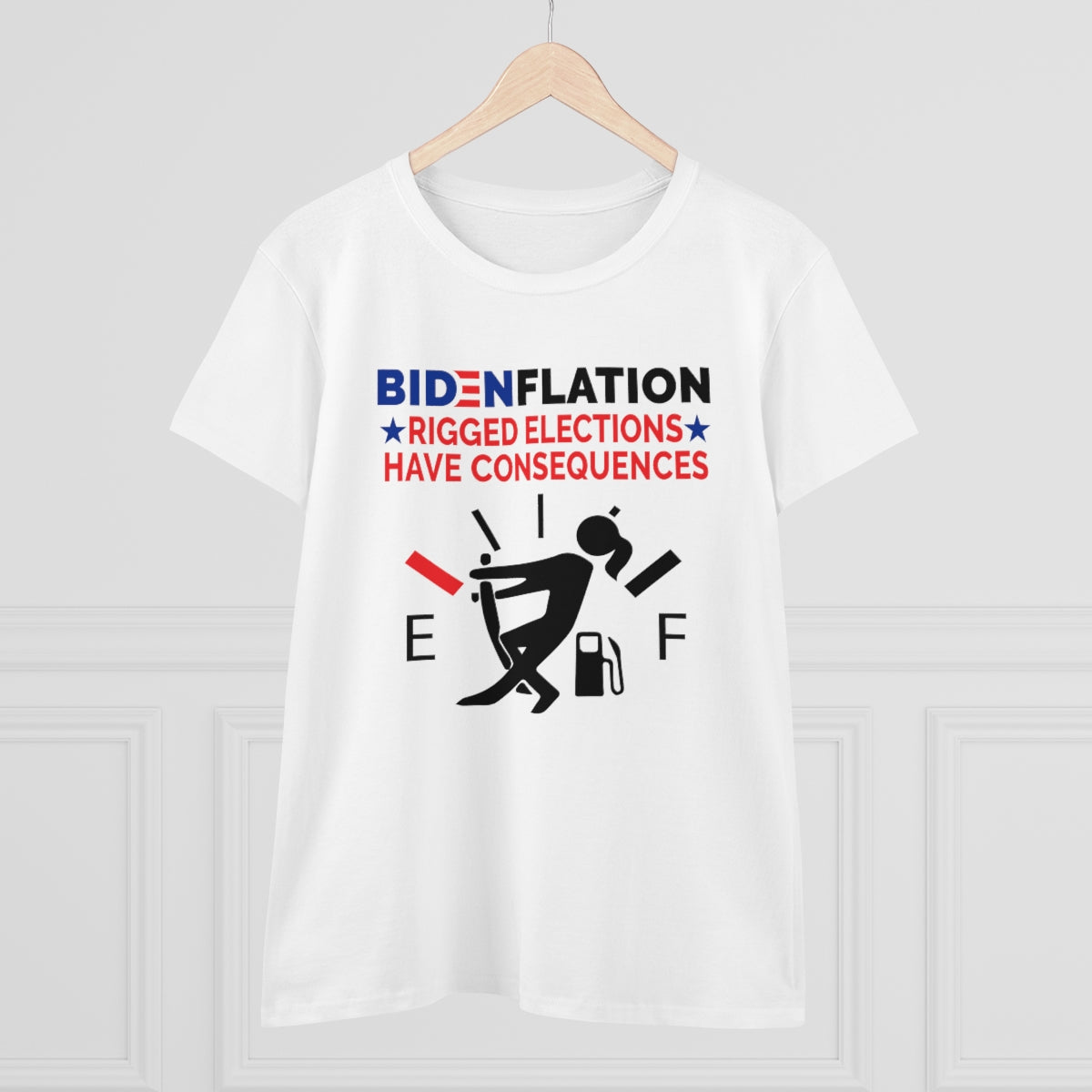 Bidenflation | Women's Tee - Rise of The New Media